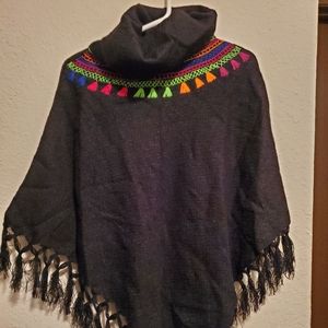 Mexican poncho for women